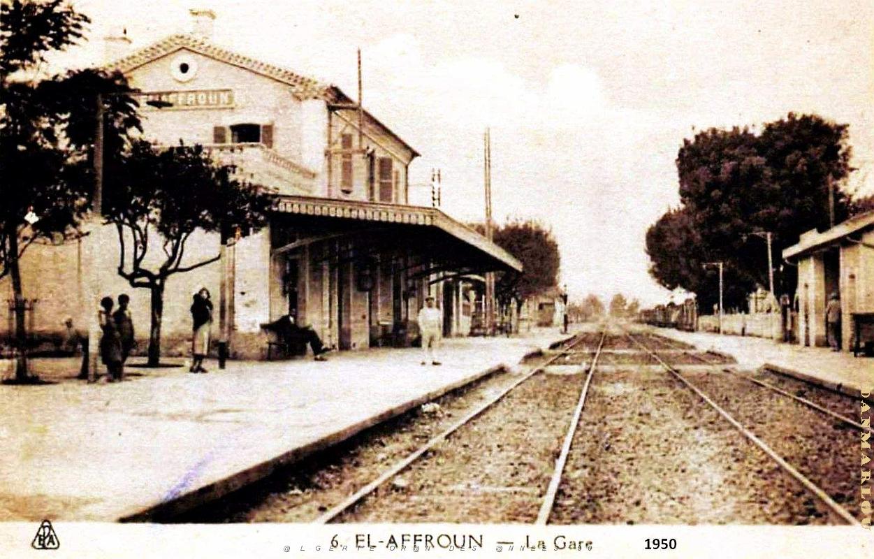 El-Affroun - Gare - 1950.jpg